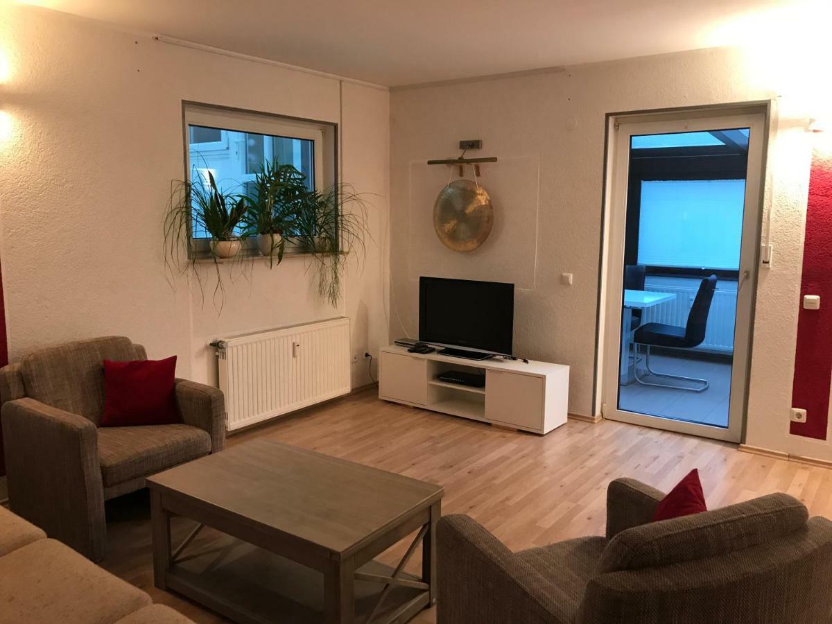 Ruhige Souterrainwohnung Leverkusen Exterior foto